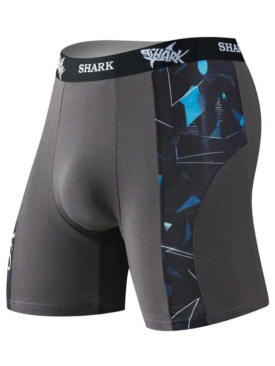 Red Spliced Mesh Boxer Shorts  - đánh giá và giá Mesh Sport Boxer