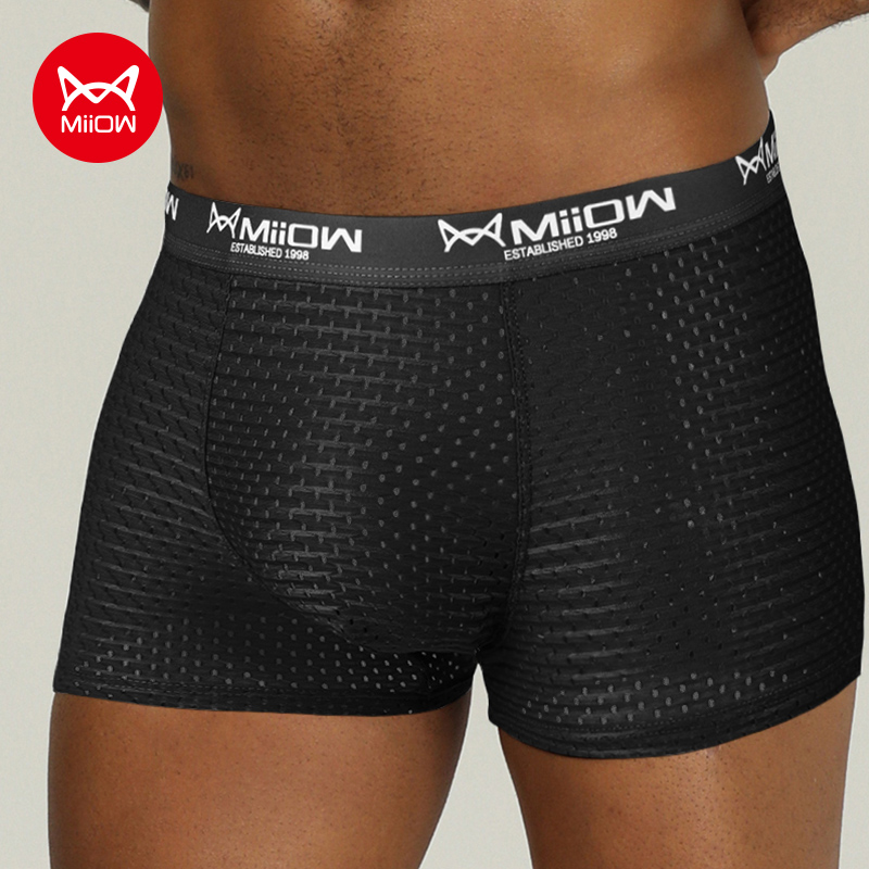 MiiOW Mesh Men Underwear Boxer - đánh giá và giá Boxer Shorts Modal