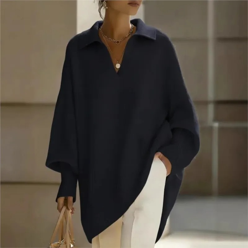 Women's Knitted Sweater Polo C - đánh giá và giá Thermal Long John