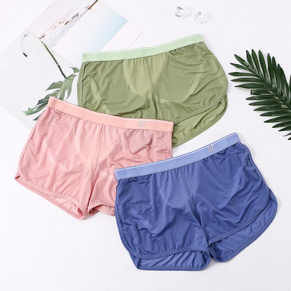 Soft M-3XL Breathable Mesh Box - đánh giá và giá Mesh Sport Boxer