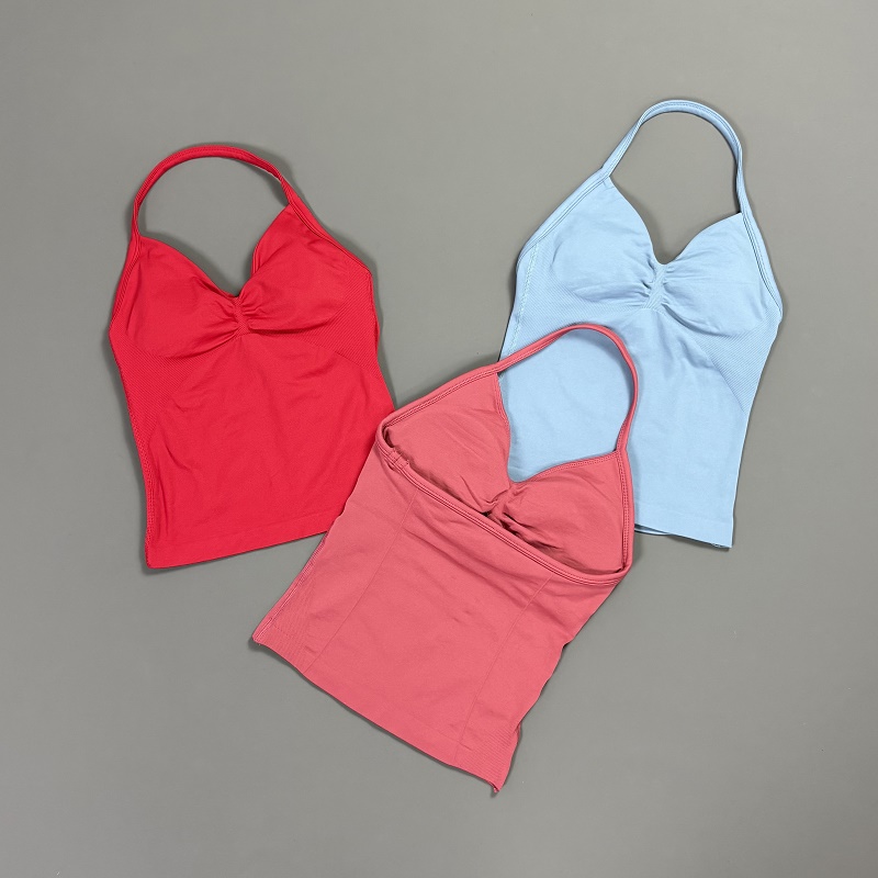 Sports Tank Top Women Halter V - đánh giá và giá Suspender Tank Top