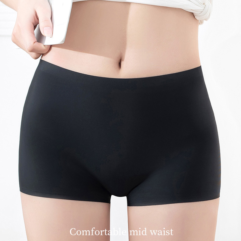 Safety Pants Mid Waist Women's - đánh giá và giá Boxer Brief Pack Cotton