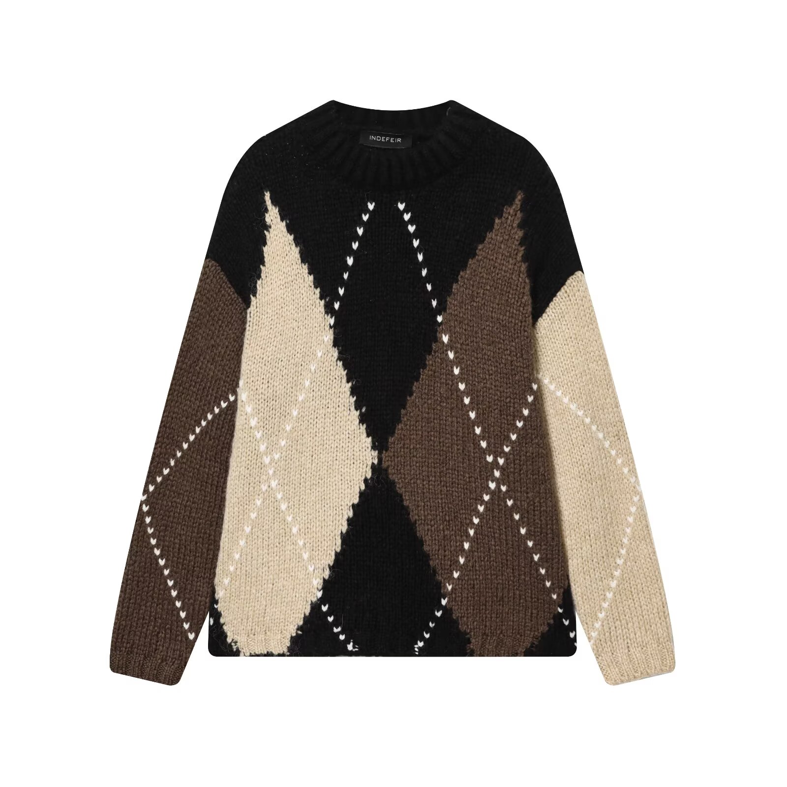 KONDALA Vintage Plaid Knit Swe - đánh giá và giá Thermal Long John