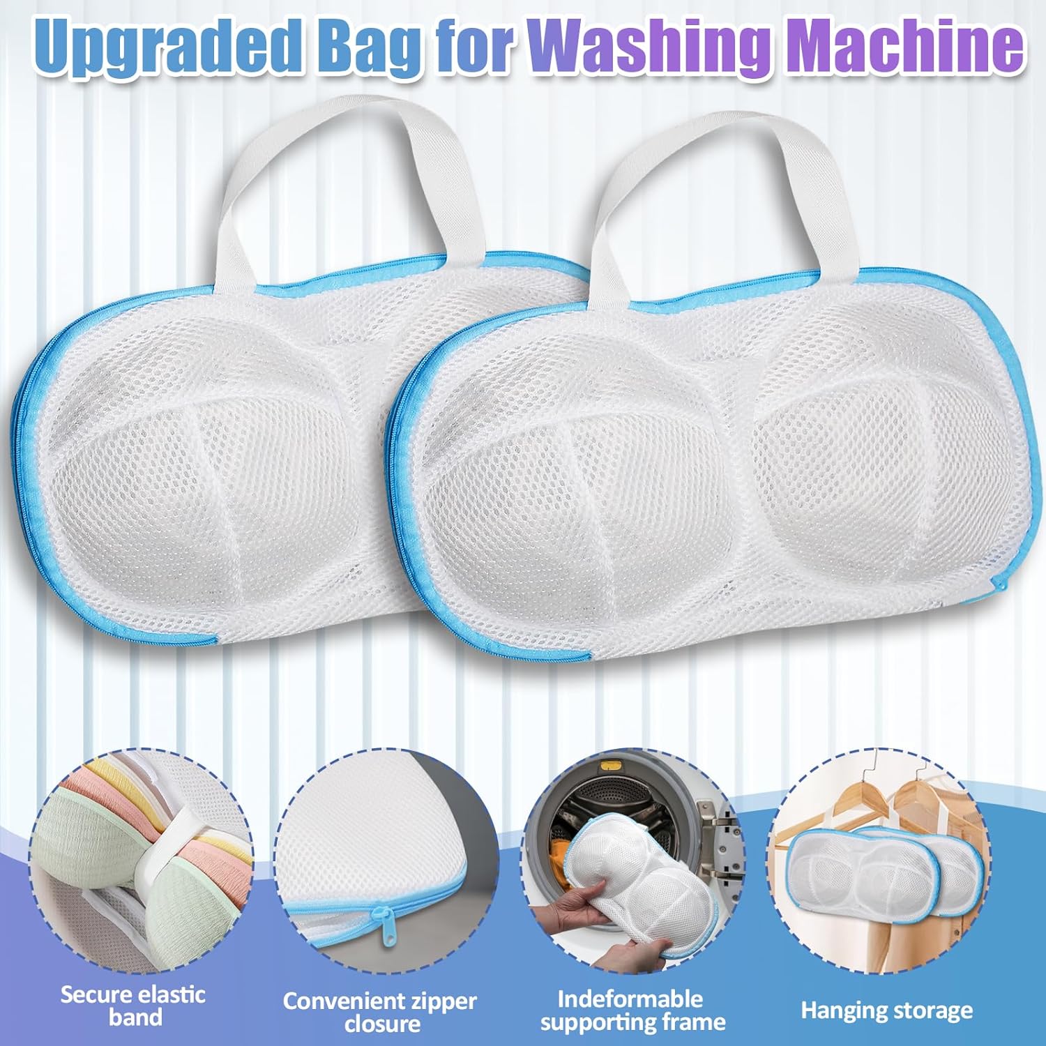 2-Pack Bra Wash Bags- Non-Defo - đánh giá và giá Multi Pack Underwear