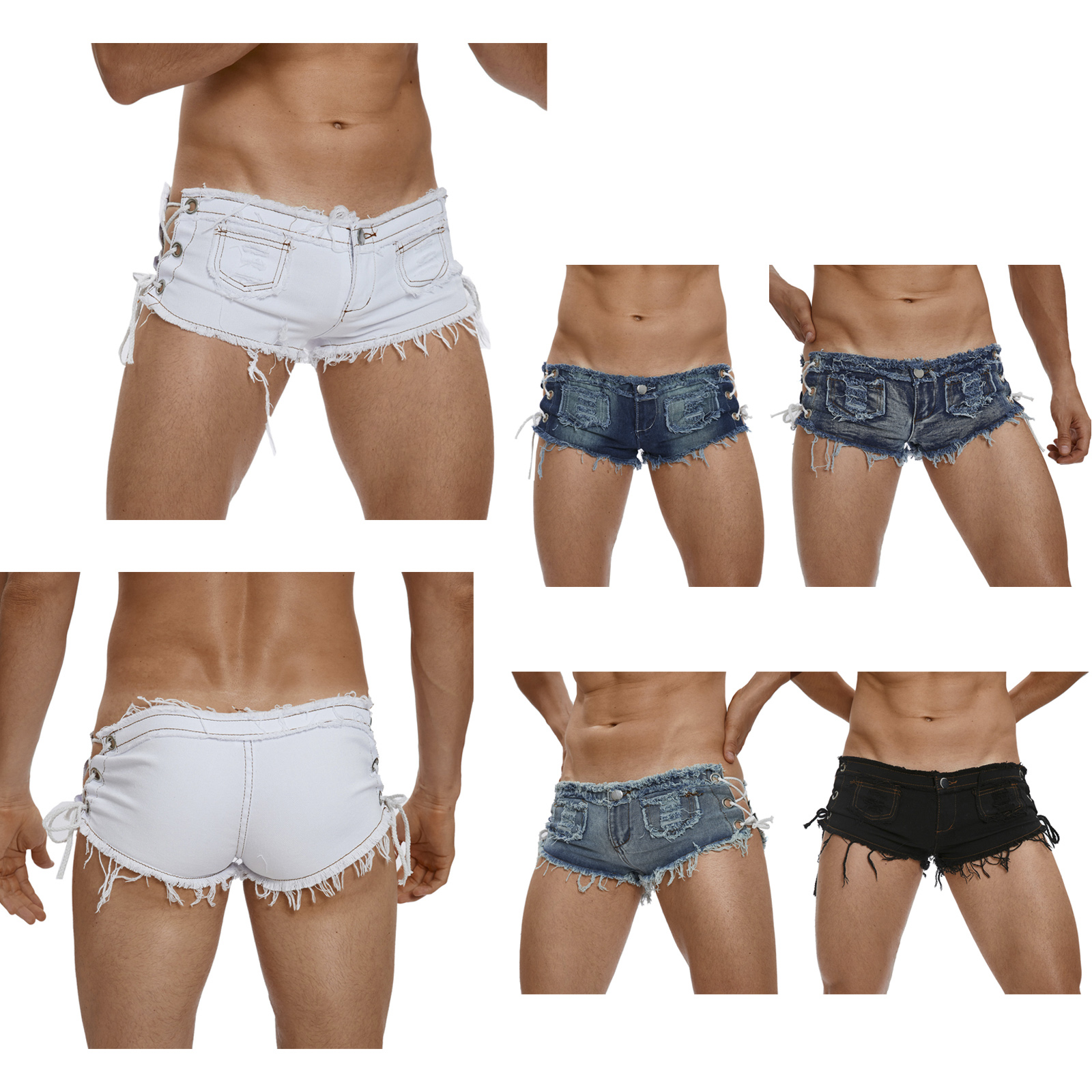Mens Low Rise Extra Short Hot  - đánh giá và giá Boxer Brief Pack Cotton