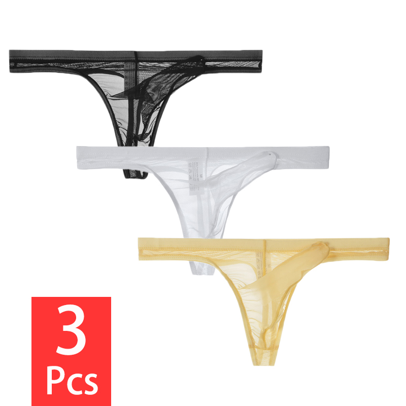3Pcs/lot Men Underwear T-Back  - đánh giá và giá Multi Pack Underwear