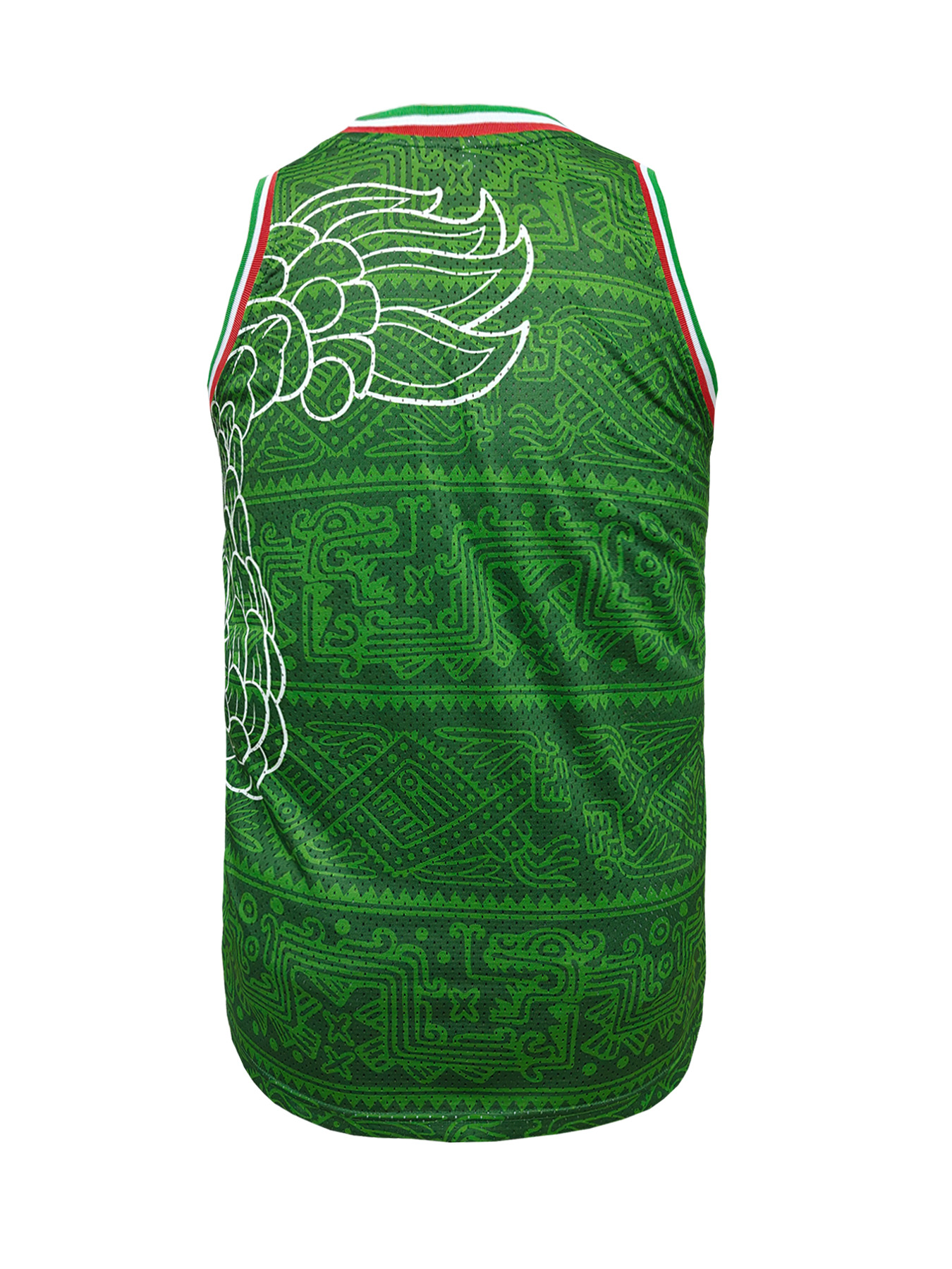 Mexico Embroidered Basketball  - đánh giá và giá Sleeveless Undershirt