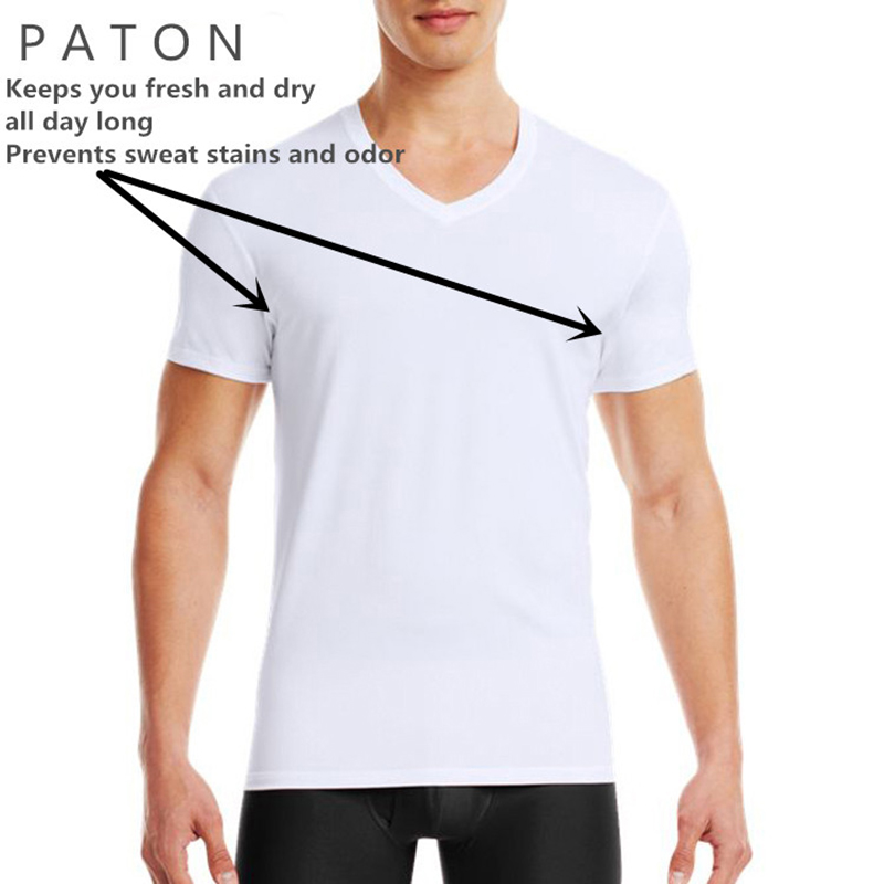 Hide Your  Stains Custom Mens  - đánh giá và giá Undershirt Crew Neck