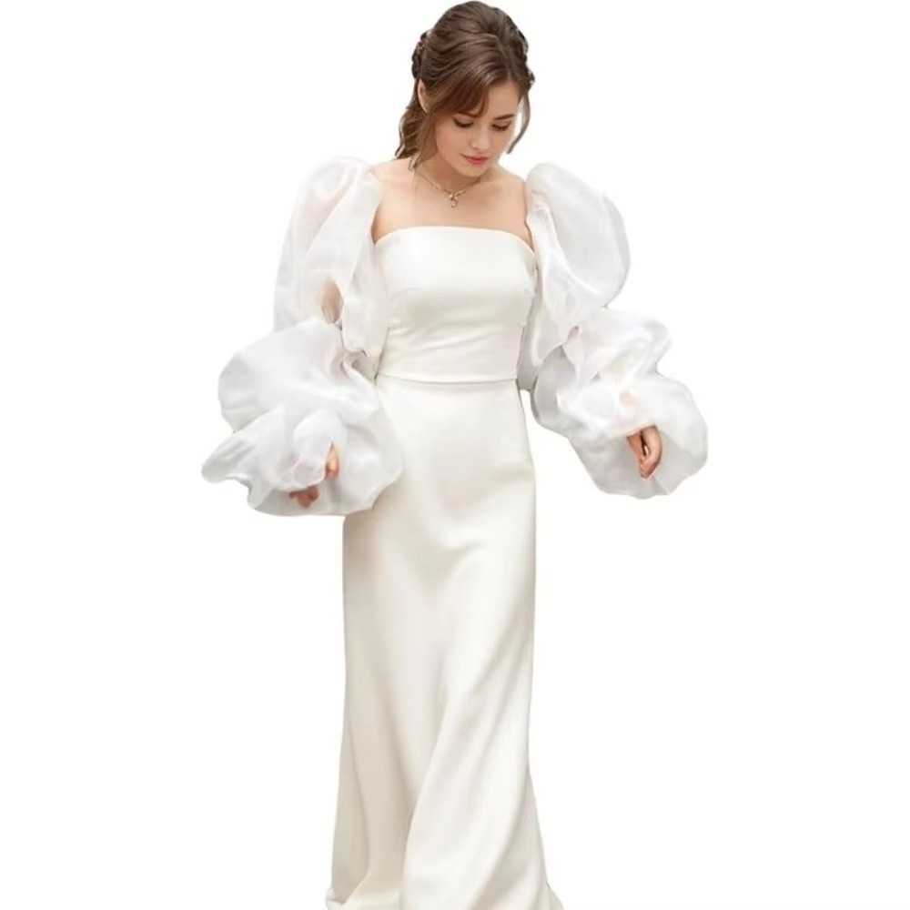 Elegant Puffy Wedding Arm Slee - đánh giá và giá Thermal Long John