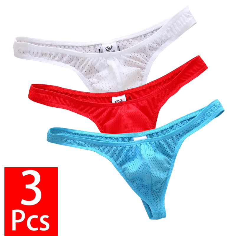 3PCS/Lot Men G-string And Thon - đánh giá và giá Multi Pack Underwear