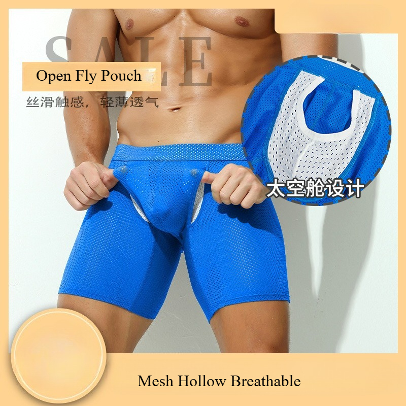Supportive Open Fly Front Boxe - đánh giá và giá Mesh Sport Boxer