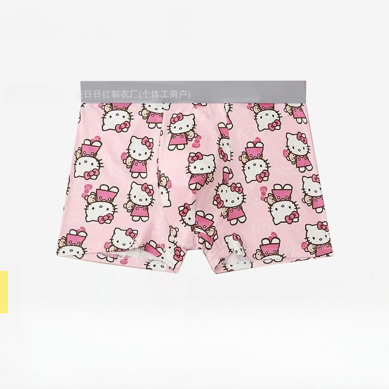 Print Hello Kitty Men's Sports - đánh giá và giá Quick Dry Underwear