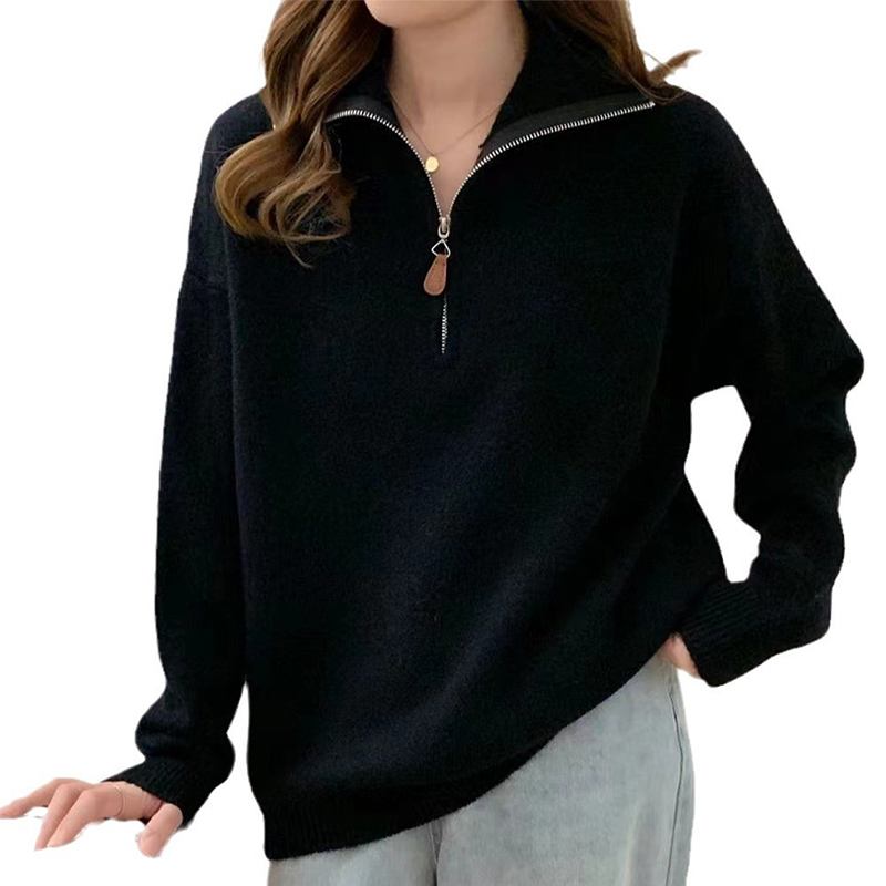 Korean Half Zip-Up Sweater Wom - đánh giá và giá Thermal Long John