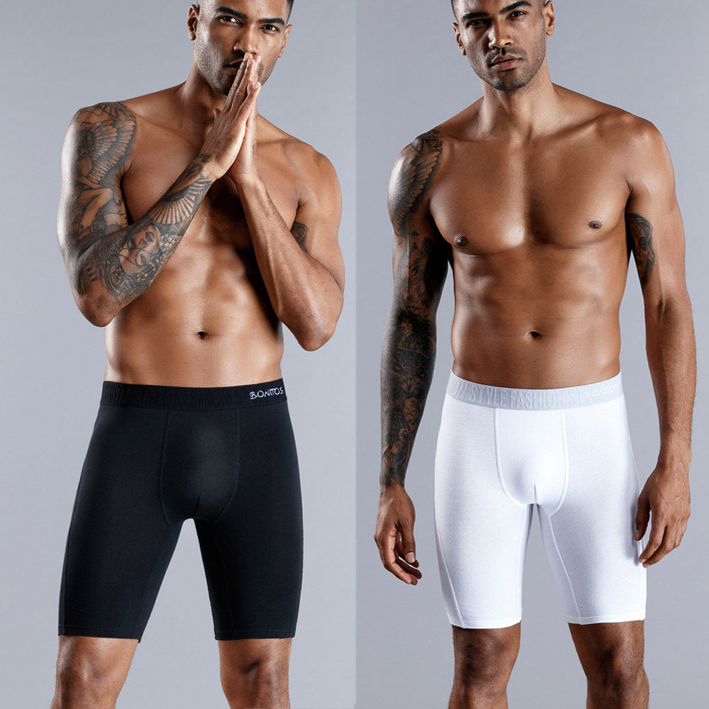 BONITOS Long Boxer Shorts Pant - đánh giá và giá Boxer Brief Pack Cotton