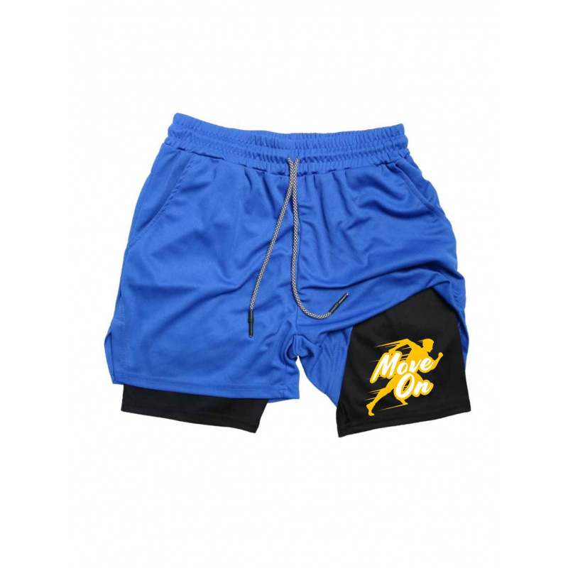 Summer Breathable Two-in-one D - đánh giá và giá Compression Shorts Athletes