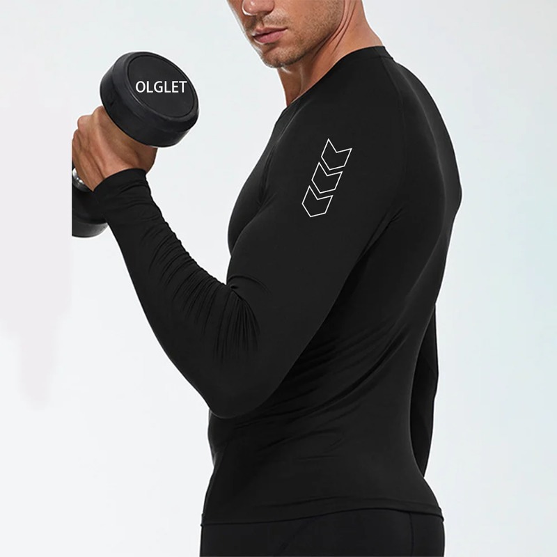 Men Compression Long Sleeve Sh - đánh giá và giá Base Layer Top
